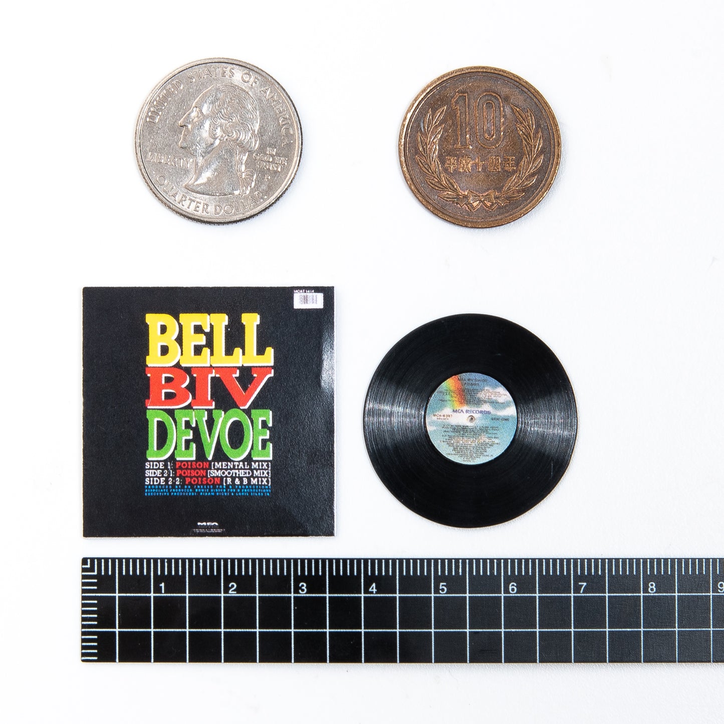 BELL BIV DEVOE POISON [MINIATURE HIPHOP RECORD]