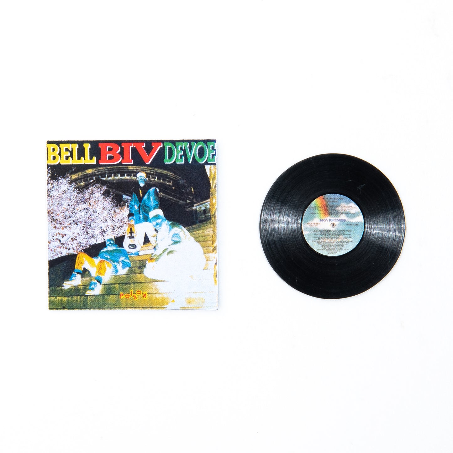 BELL BIV DEVOE POISON [MINIATURE HIPHOP RECORD]