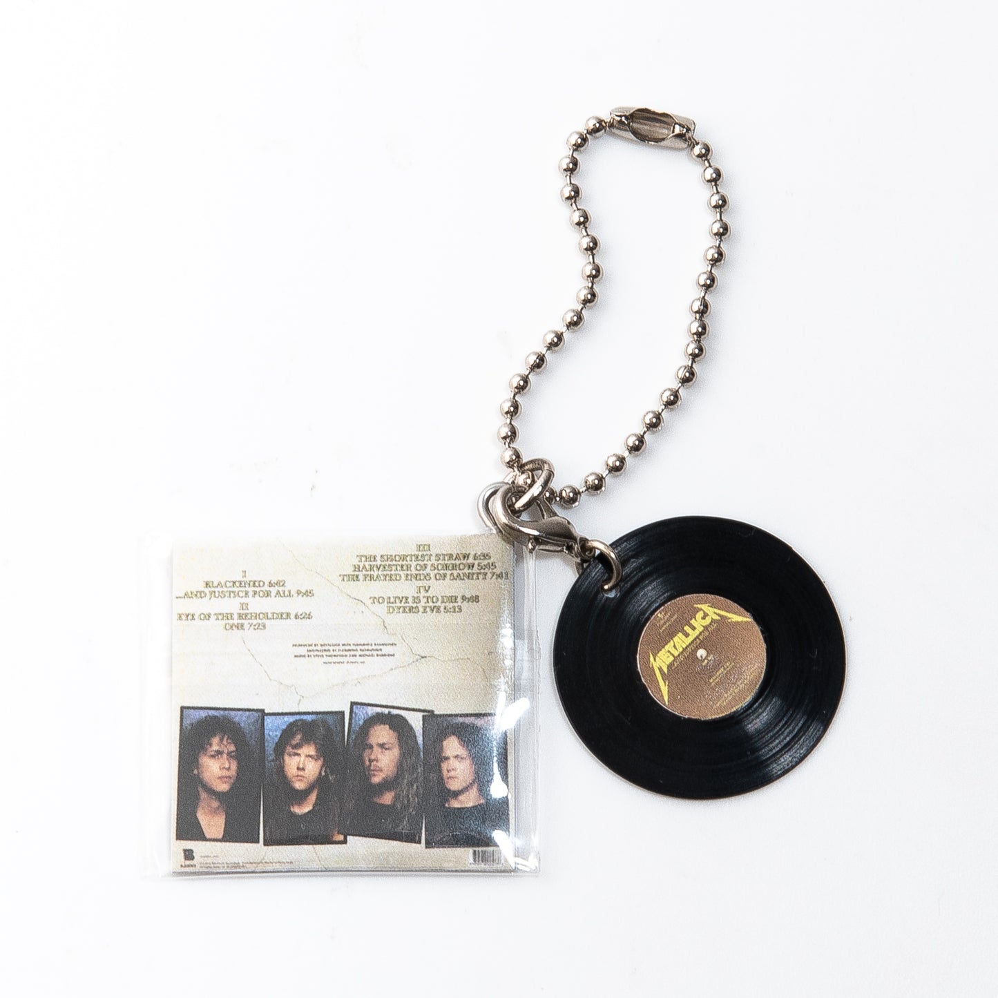 METALLICA JUSTIS FOR ALL [KEY CHAIN ​​HIPHOP RECORD]