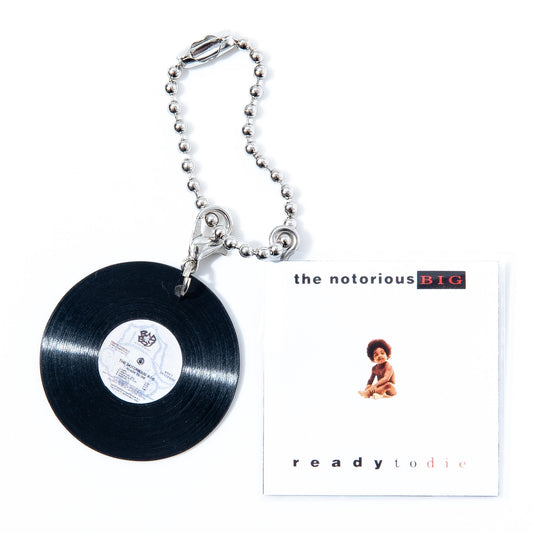 THE NOTORIOUS BIG READY TO DIE【KEY CHAIN HIPHOP RECORD】