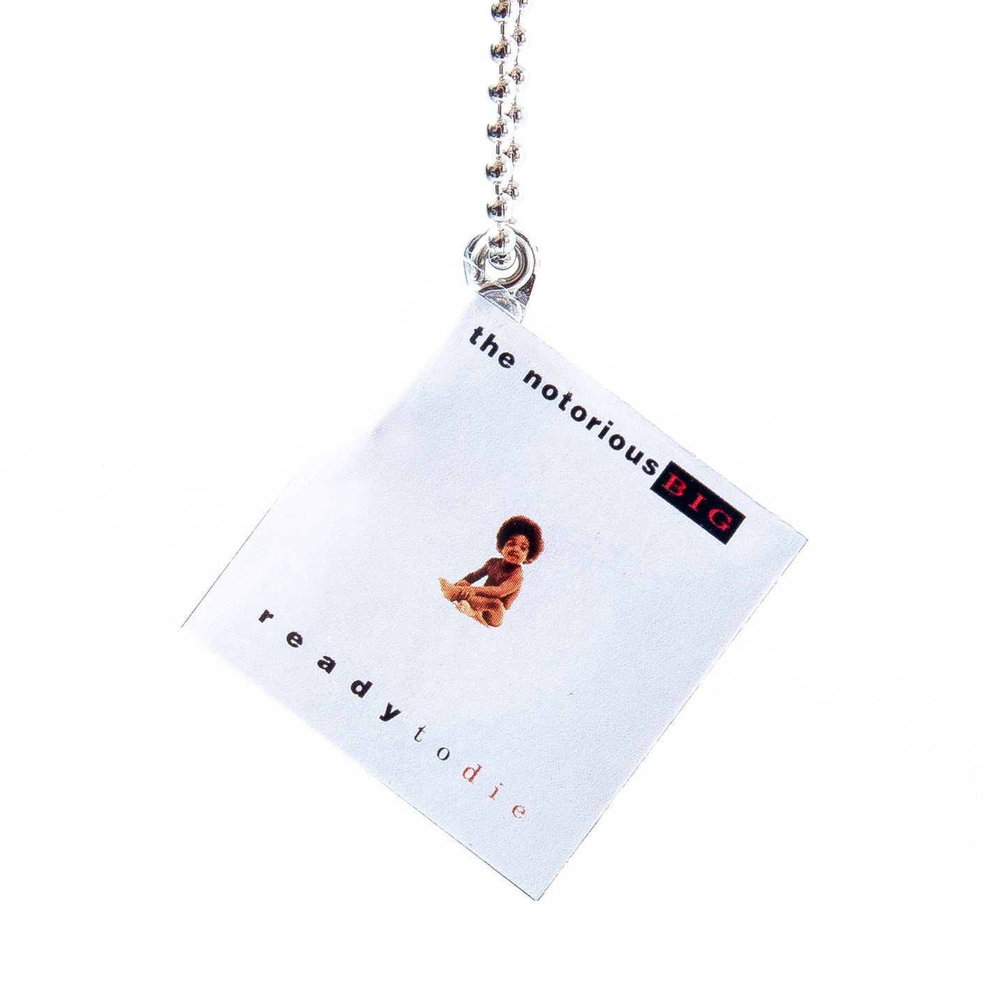 THE NOTORIOUS BIG READY TO DIE [KEY CHAIN ​​HIPHOP RECORD]