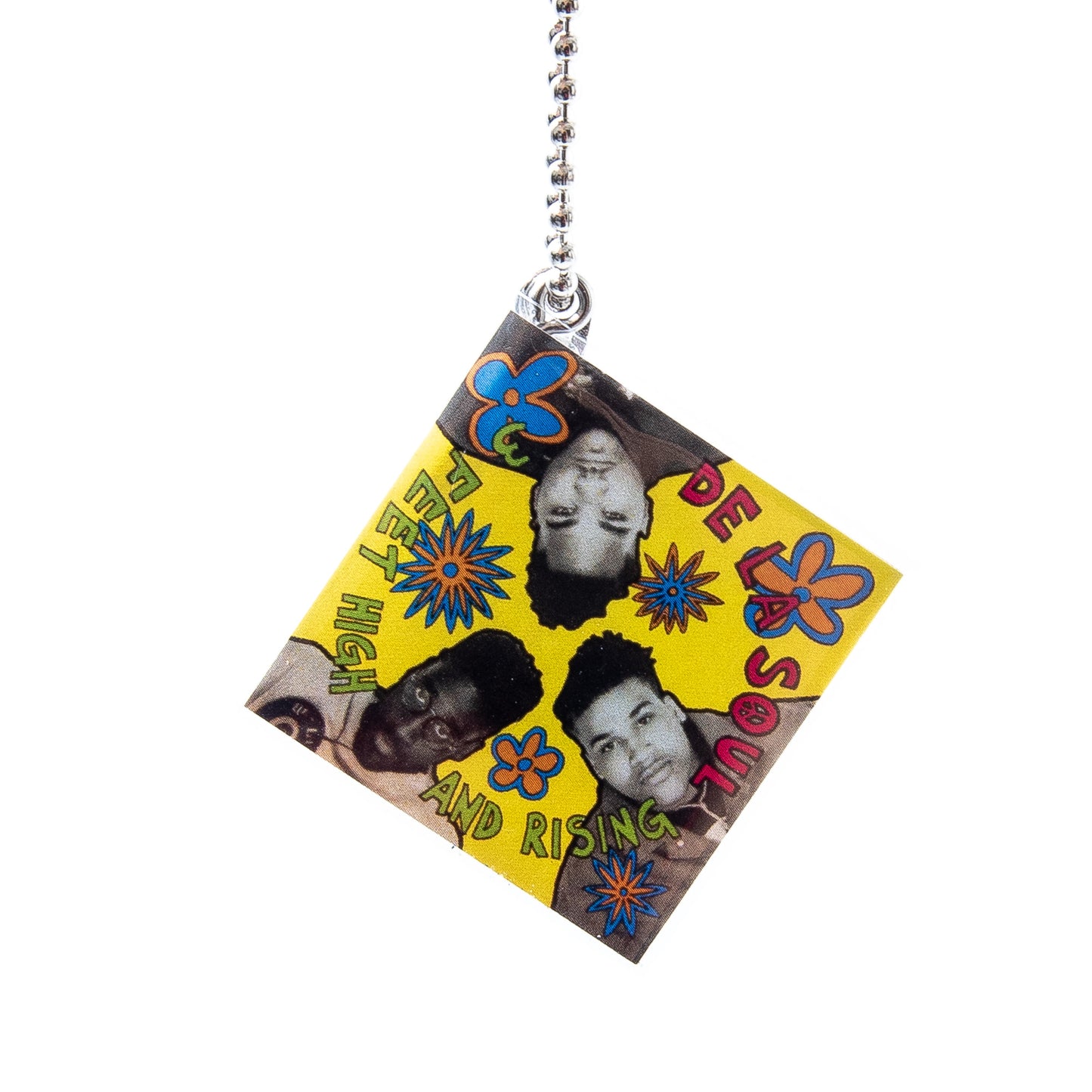 DE LA SOUL 3 FEET HIGH AND RISING [KEY CHAIN ​​HIPHOP RECORD]