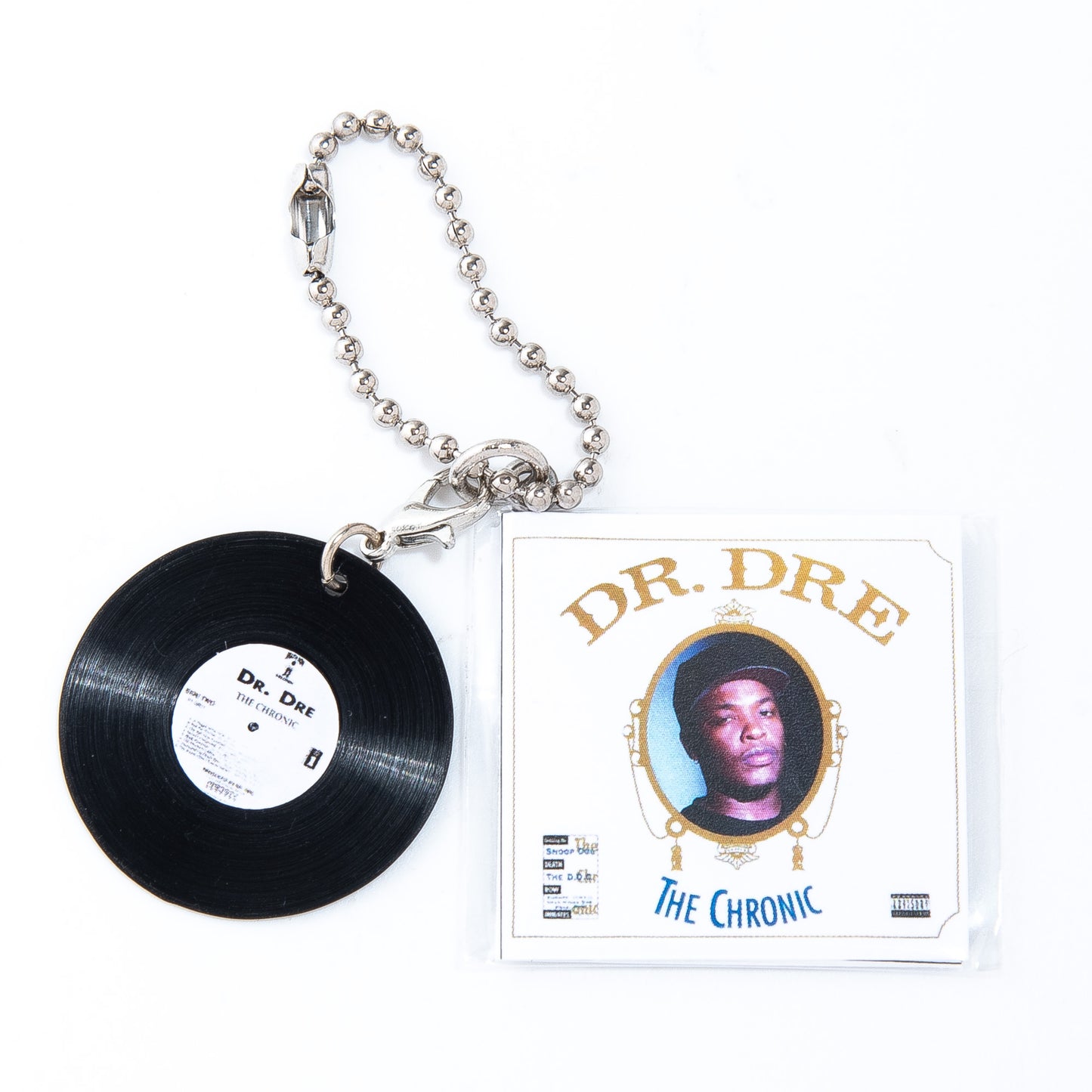 DR. DRE THE CHRONIC [KEY CHAIN ​​HIPHOP RECORD]