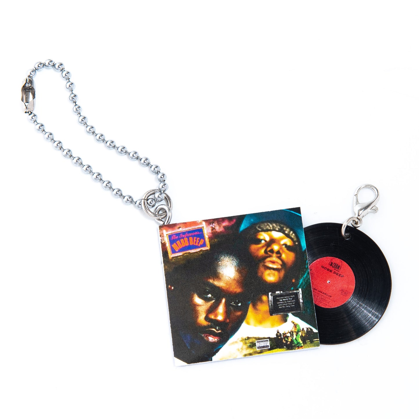 MOBB DEEP THE INFAMOUS【KEY CHAIN HIPHOP RECORD】