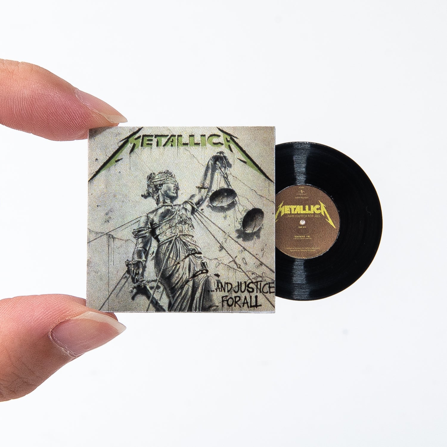 metallica miniature vinyl