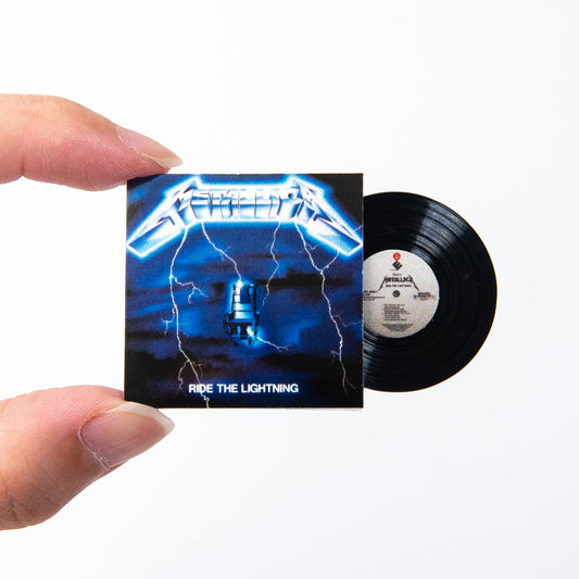 METALLICA RIDE THE LIGHTNING [MINIATURE HIPHOP RECORD]