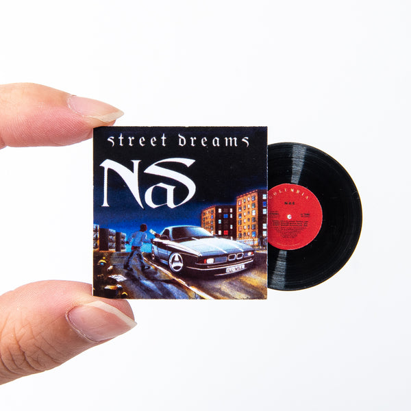 NAS STREET DREAMS【MINIATURE HIPHOP RECORD】
