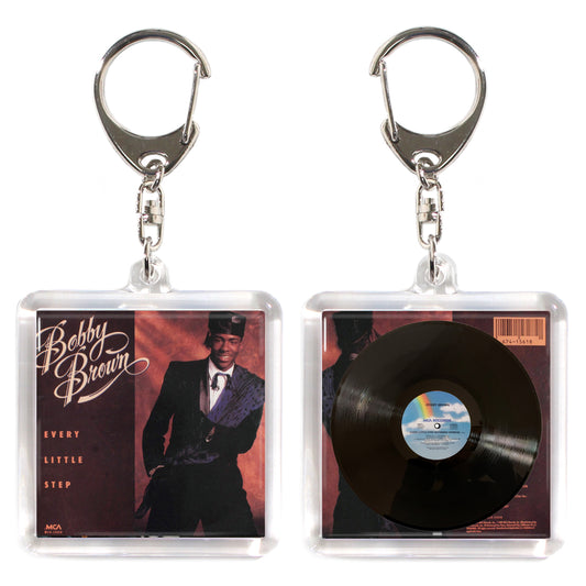 BOBBY BROWN EVERY LITTELE STEP [ACRYLIC KEY CHAIN ​​MINIATURE HIPHOP RNB VINYL]