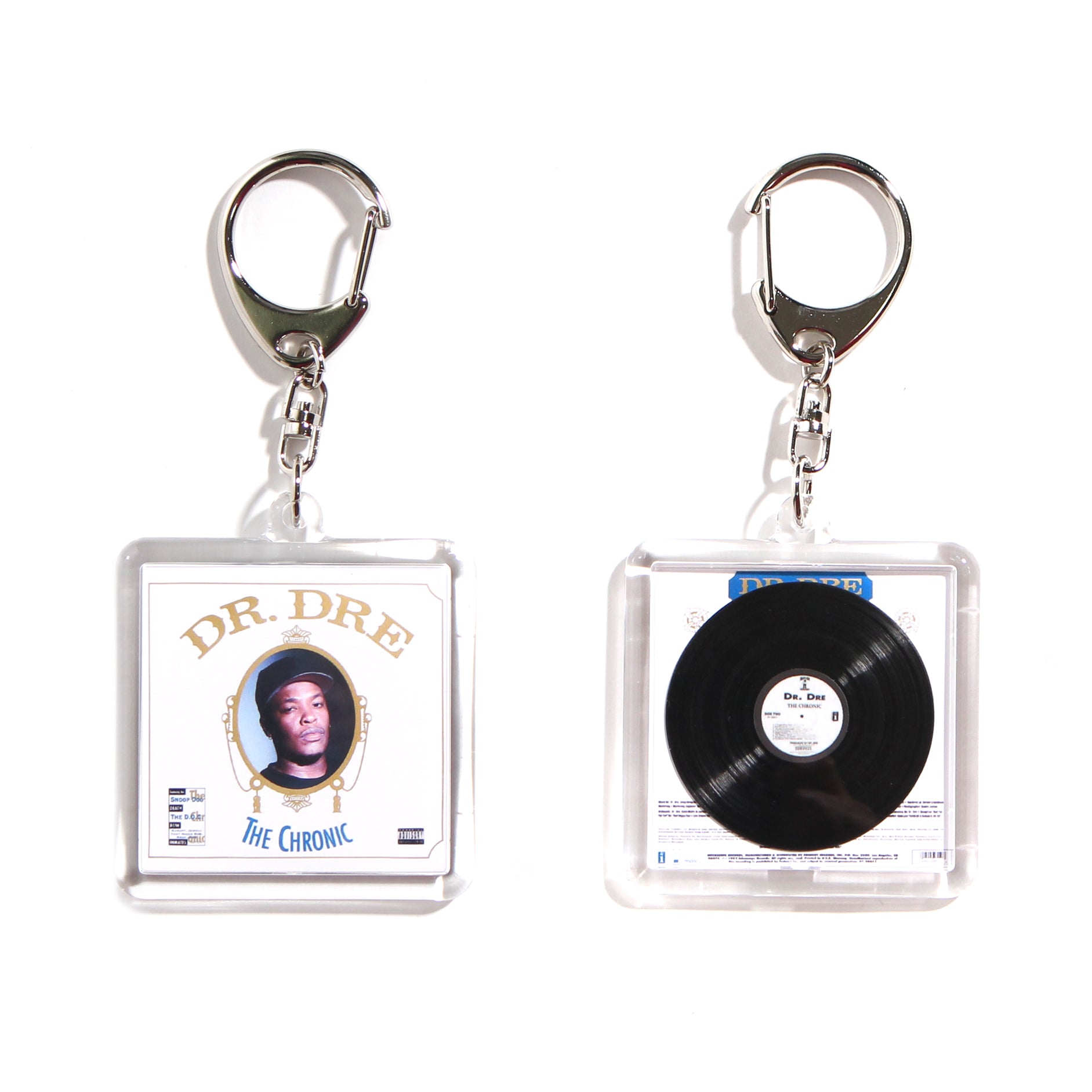DR. DRE THE CHRONIC 【ACRYLIC KEY CHAIN MINIATURE HIPHOP VINYL
