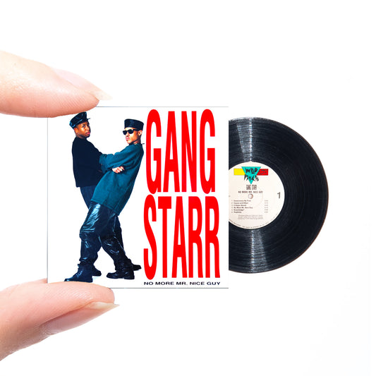 Gang Starr No More Mr. Nice Guy【MINIATURE HIPHOP VINYL】