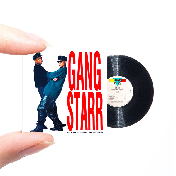 Gang Starr No More Mr. Nice Guy【MINIATURE HIPHOP VINYL】