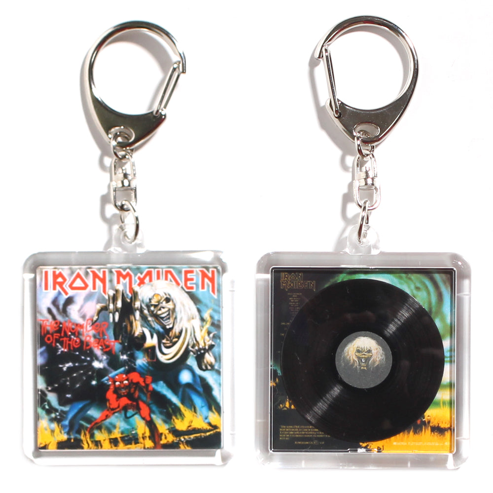 IRON MAIDEN The Number of The Beast [ACRYLIC KEY CHAIN ​​MINIATURE VINYL]