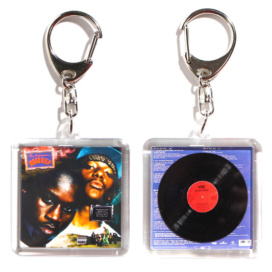 MOBB DEEP THE INFAMOUS [ACRYLIC KEY CHAIN ​​MINIATURE HIPHOP VINYL]