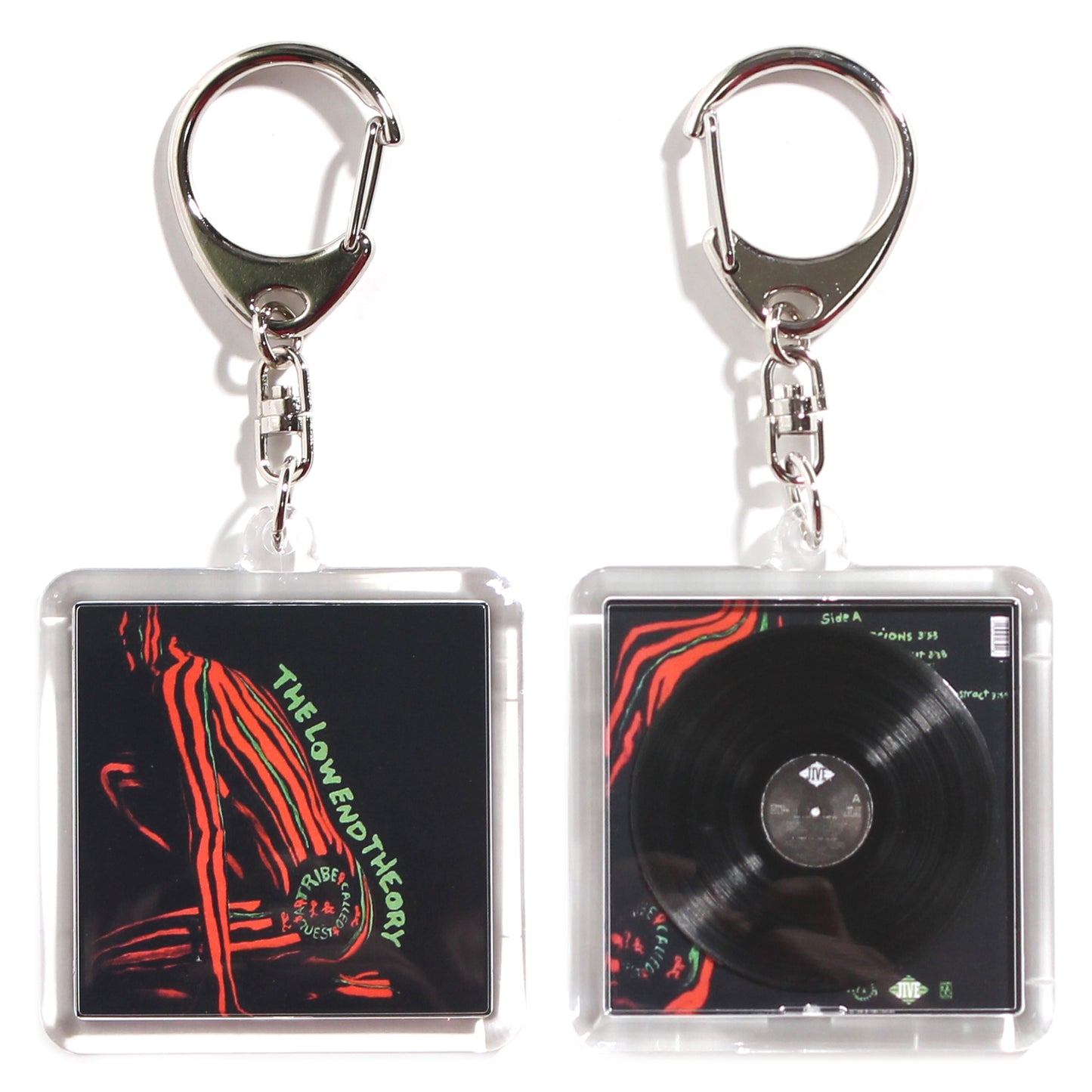 A TRIBE CALLED QUEST THE LOW END THEORY [ACRYLIC KEY CHAIN ​​MINIATURE HIPHOP VINYL]