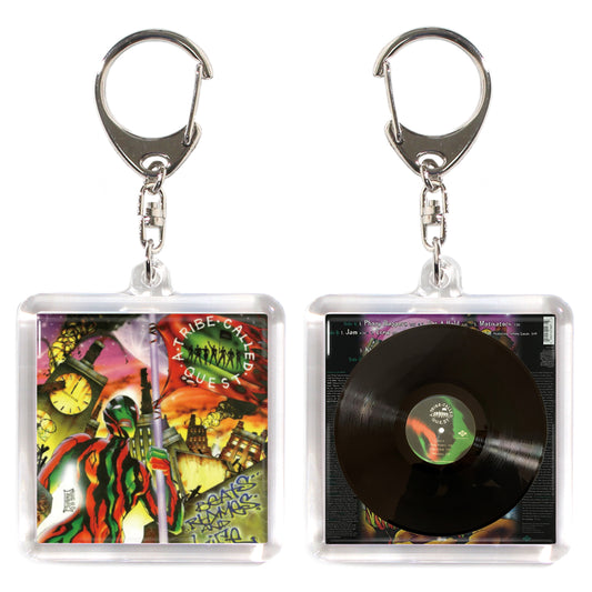 A Tribe Called Quest Beats, Rhymes And Life [ACRYLIC KEY CHAIN ​​MINIATURE HIPHOP VINYL]