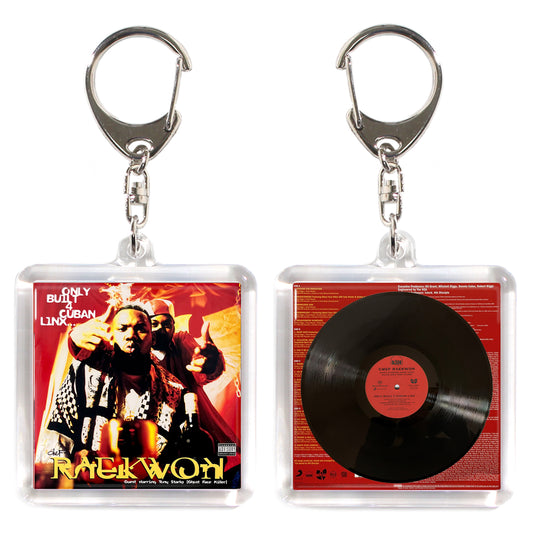 Raekwon Only Built 4 Cuban Linx【ACRYLIC KEY CHAIN ​​MINIATURE HIPHOP VINYL】