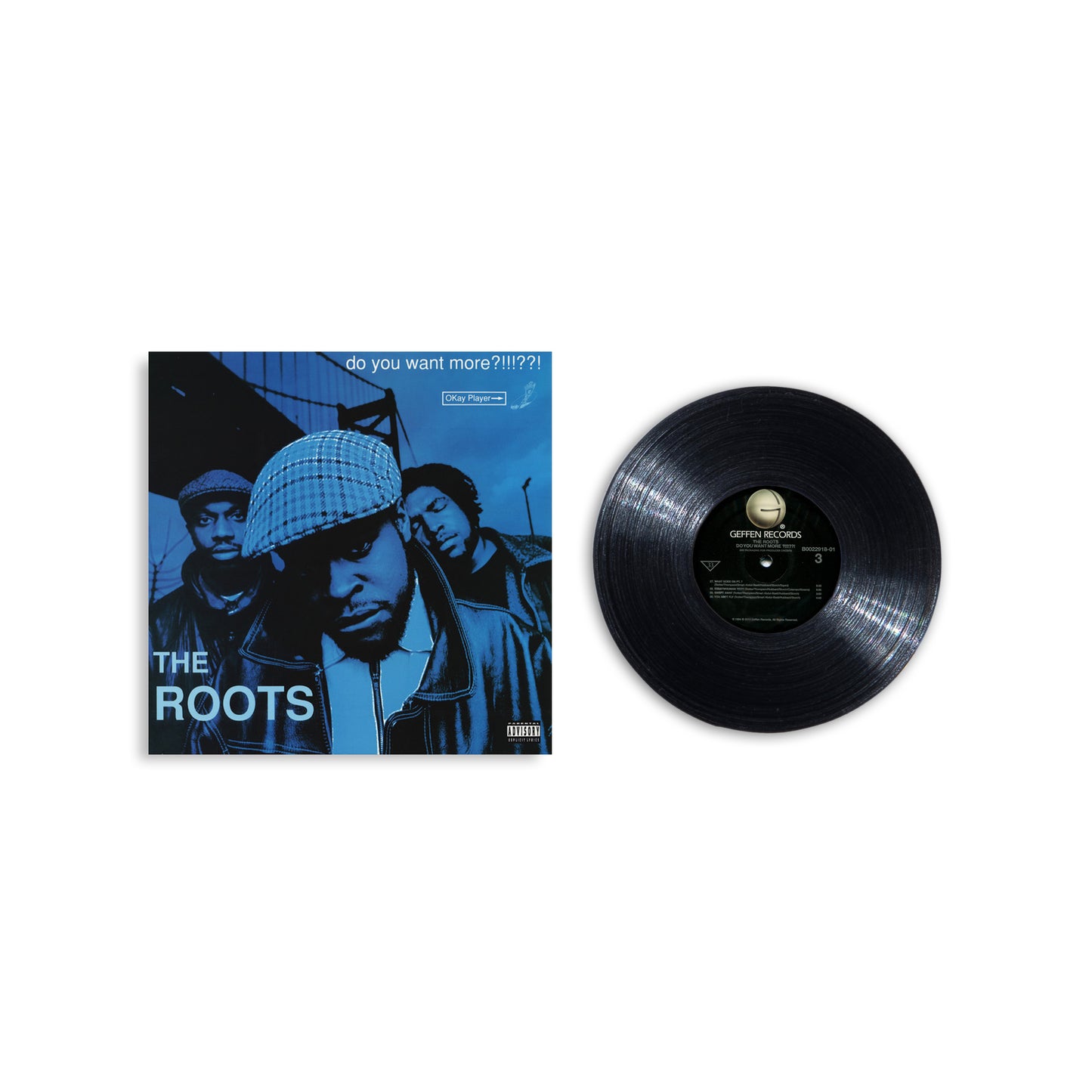 The Roots Do You Want More?!!!??!【MINIATURE HIPHOP VINYL】