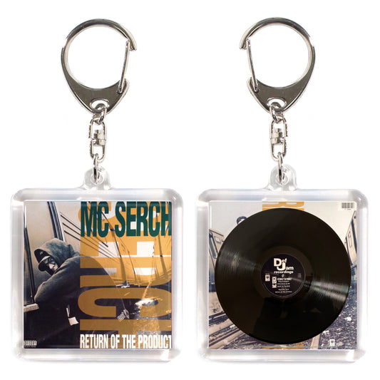 MC SERCH RETURN OF THE PRODUCT [ACRYLIC KEY CHAIN ​​MINIATURE HIPHOP VINYL]